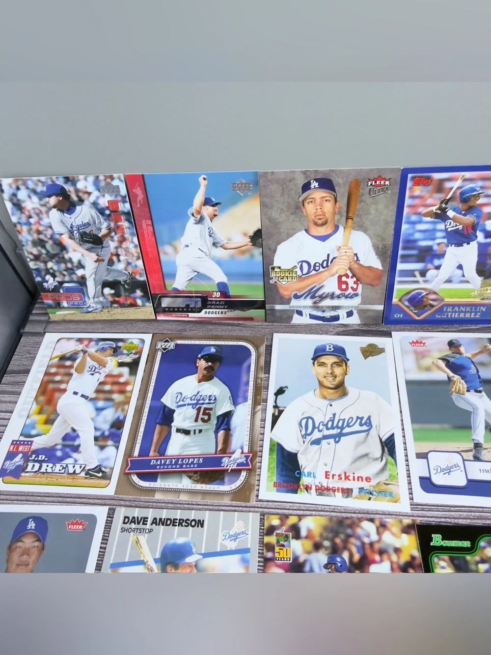 LA Dodgers Card Lot 24x Sheffield Gagne Russell Martin +